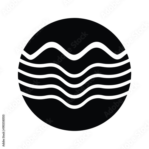 Zambezi River Water Wave Symbol