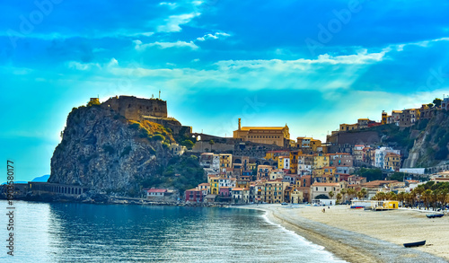 Wallpaper Mural The city of Scilla in the Province of Reggio Calabria, Italy Torontodigital.ca