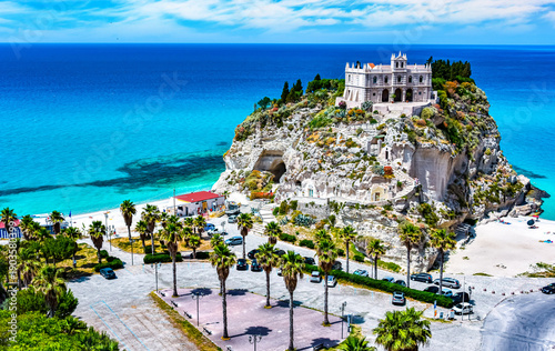 Sanctuary of Santa Maria dell'Isola in Tropea, Calabria, Italy