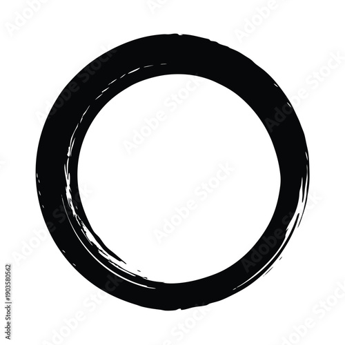 Zen Circle Enso Minimal Icon