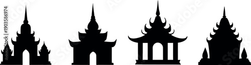 Vector illustration of a silhouette of a man set against an abstract sketch background featuring a city skyline with a landmark tower, historic castle, and European architecture design