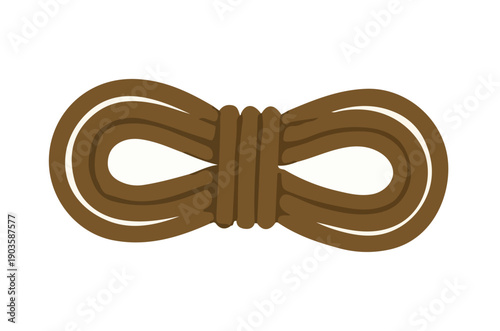 Stylish Brown Bow Knot Design for Creative Projects