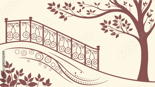 High End Romance Decorative Vector Background