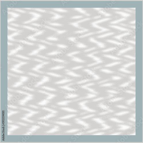 grey beige white colors square frame modern hand drawn geo plaid line plaid, ge organic animal skin mixed textures border design