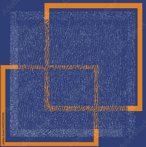 Woven crinkle cotton effect seamless vector pattern background. Sage green painterly plaid weave grid backdrop. Blended gingham modern mid century fabric style. Stylish burlap cloth all over print