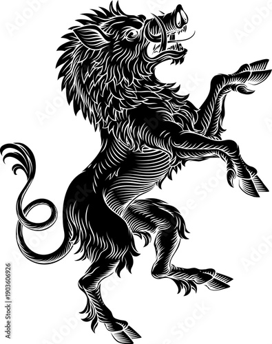 A heraldry coat of arms cre...