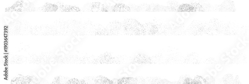 Spray texture half line border set. Distress horizontal design element, for layouts and overlays. Spray paint stroke, splatter line dividers. Speckled vector brush strokes, edges.