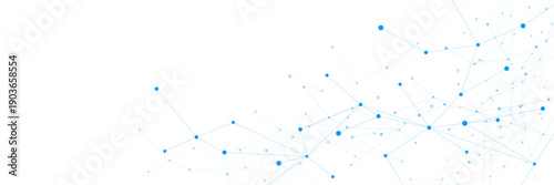 Complex molecular structure and genetic engineering. Minimalis plexus design for scientific research, medicine, science and technology background. Vector