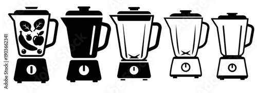 set of kitchen utensils