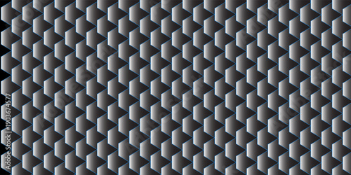 Blue Hexagon Pattern. Abstract Medical Chemical Technology Background. Hexagon Pattern for Tech Science Design, Vector Illustration. modern.