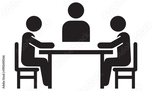 Office Teamwork and Business Meeting Illustration Set – Collaboration, Brainstorming, Presentation, Productivity, and Corporate Strategy