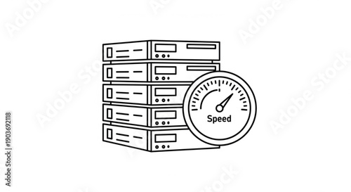 High speed server performance optimization concept