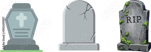 gravestone vector