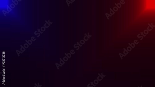 Blue and Red police light flash animation, Emergency services lights overlays. red and blue signal lights motion graphic.