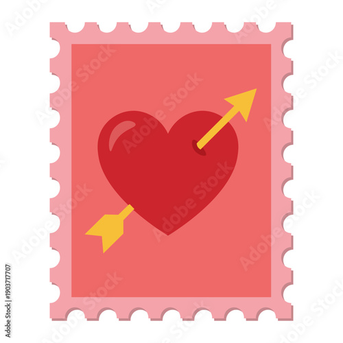 Stamp Valentine's Day