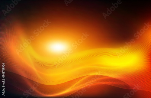 Lighting fire effect element background