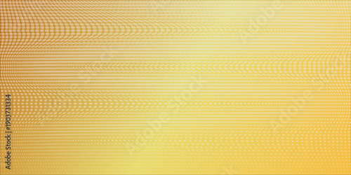 Golden disco party pattern. Yellow square sequin mosaic texture background. Abstract gold shining glitter halftone wallpaper. Sparkling glitter backdrop. Retro vector design
