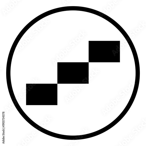 Minimal Step Growth Symbol for Business and Finance