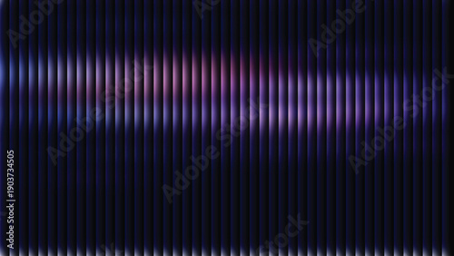 Panoramic high speed technology concept, light abstract background. Image of speed motion on the road. Abstract background in blue and purple neon glow colors.