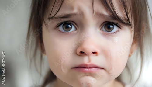 A petite beauty with almond-shaped eyes filled with tears, cries from harsh treatment. Photographs that capture the essence of the moment.