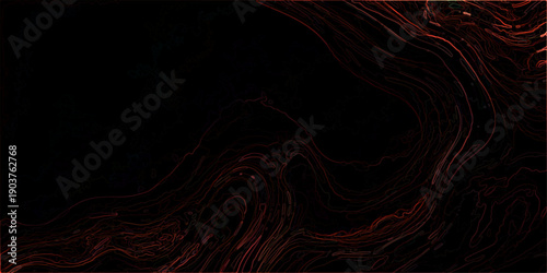 Vector Swirling Crimson Veins: A mesmerizing display of flowing crimson lines against a deep, dark backdrop, capturing the essence of movement and depth. Design