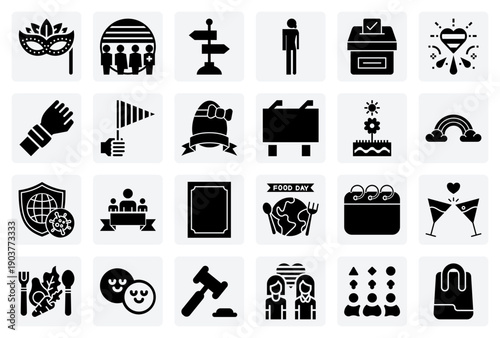 Pride Parade And Festival Elements – Signboards, Wristbands, And Symbols Of The Global Lgbtq+ Rights Movement