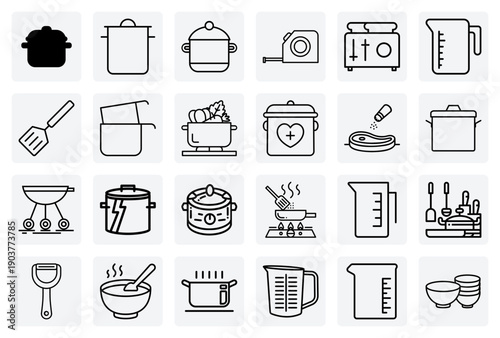 Culinary Process And Kitchenware – From A Grill And Toaster To A Peeler And Measuring Cup For Cooking