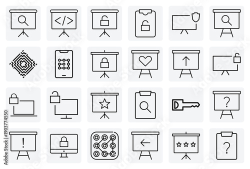 User Status And Access Permissions – Secure, Unknown, And Warning States For Account Management And Admin Panels