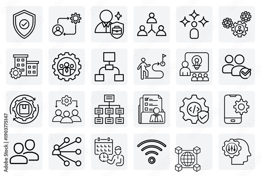 Fototapeta premium Modern Professional Competencies – Leadership, Adaptability, And Self-Management For A Purposeful And Secure Career Path.
