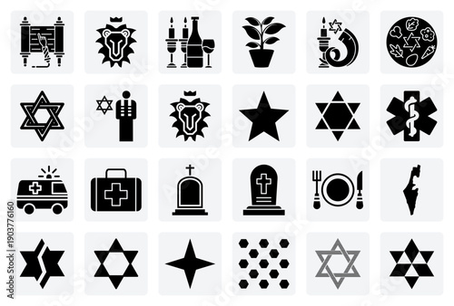 Elements Of Jewish Religious Life – Sacred Texts, Ritual Foods, Kosher Wine, And Enduring Symbols Of Faith.