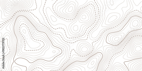 Topographic map patterns, topography line map. Topographic map background. Geographic line map with elevation assignments.vector seamless pattern with waves. vector seamless pattern. 