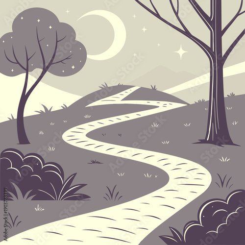 A journey through abstract glowing path intersections illustrated with vibrant neon lines and sharp geometric forms, representing decisions, connectivity, and future pathways.