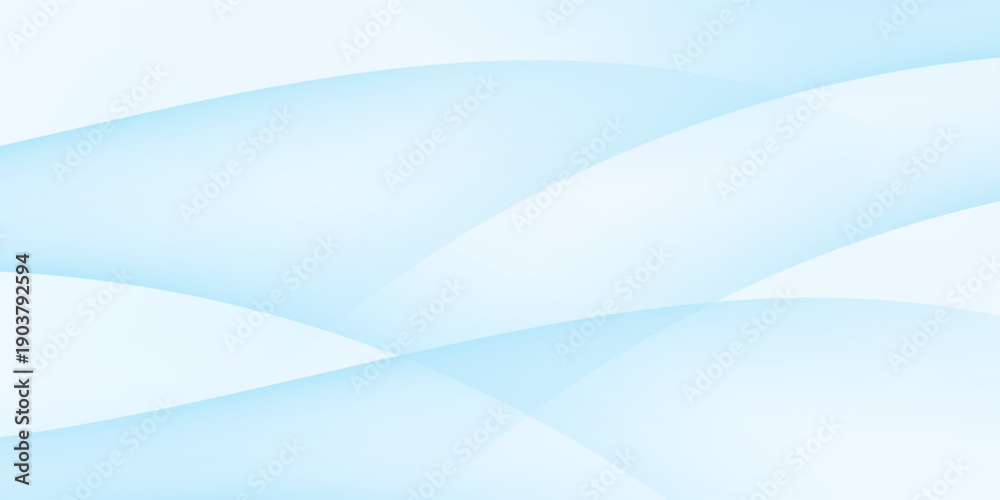 Fototapeta premium Abstract white wavy glowing lines on a blue background. Futuristic digital high-technology pattern. Health Care concept. Vector illustration