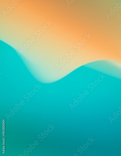 Elegant neon wave background with smooth flowing light curves