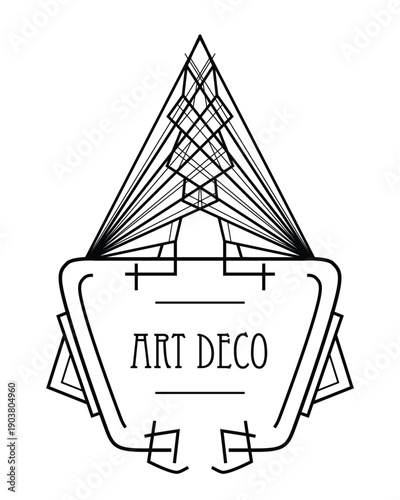 Black and white vector illustration of a seated flapper girl in 1920s style, wearing vintage lingerie. Elegant line art artwork presented in two design variations, inspired by Art Deco and retro