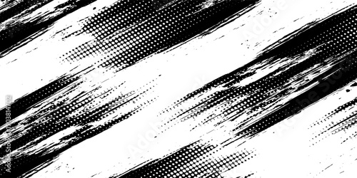 Vector brush sroke texture. 