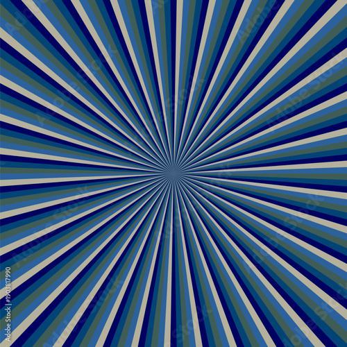 Colorful abstract ray burst background