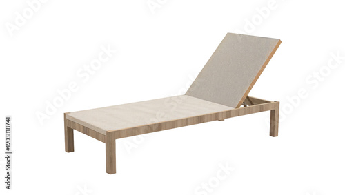 Lounge Chair on Deck Near Pool During Daytime in Outdoor Area at Resort