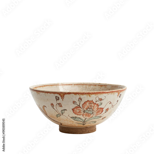 Ceramic Bowl Made in a Pottery Workshop Located in a Rural Area During Daytim...