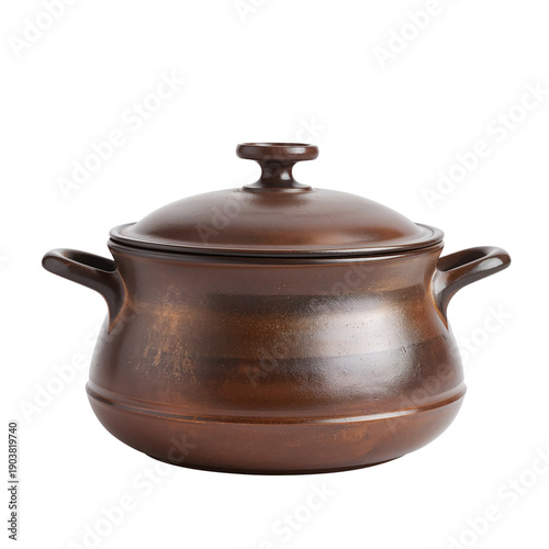 Clay Pot Used for Cooking on a Stove in a Kitchen During Daytime