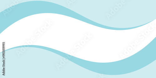 Abstract blue wave background, minimal wave design concept, vector illustration. for banner, banner.