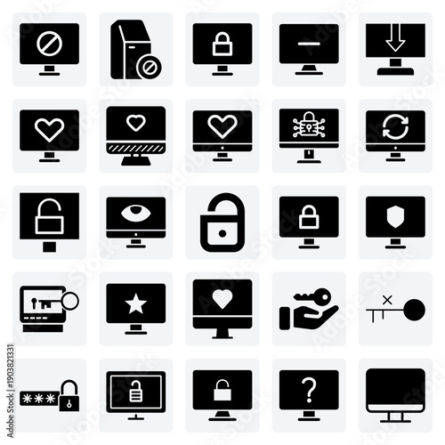 Monitor Status And Data Synchronization – Security Warnings, Blocked States, And Syncing Information Across Computer Displays