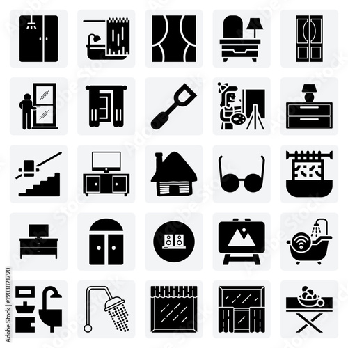 Bathroom, Living Room, And Kitchen Home Features – Showers, Dressers, And Other Elements For Interior Design