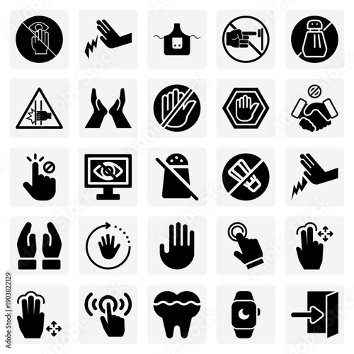 Workplace And Public Safety Alerts – Visual Warnings For Electrical Hazards, Cooking Restrictions, And Physical Dangers