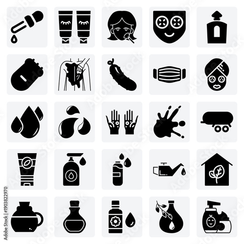 Beauty And Skin Treatment Products – Body Oil, Essence, Cleansing Milk, And Face Masks For Wellness And Spa Visuals