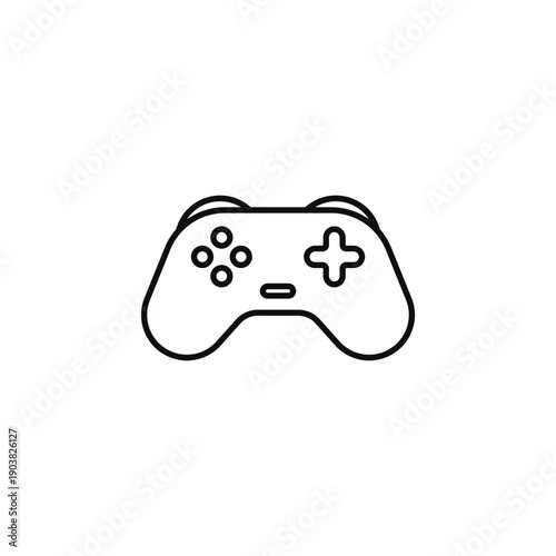 gaming vector icon. flat sign for mobile concept and web design. Symbol, logo illustration. Vector graphics