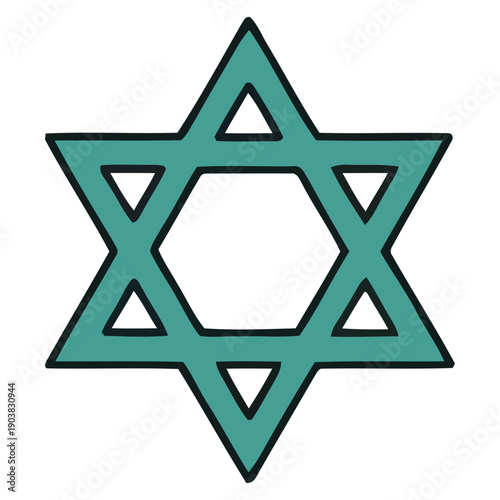 Purim vector illustration with carnival elements. Happy Purim, Jewish festival, carnival, Purim paraphernalia icons. Purim carnival in Israel, Jewish holiday.