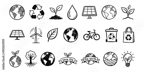 Diverse Hand Drawn Cartoon Faces Collection Expressing a Wide Range of Emotions from Happy to Sad and Angry Perfect for Digital Communication