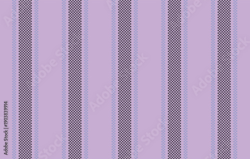 Classic vertical  shadow stripe seamless background, striped vector pattern in lavender, charcoal, and soft gray suitable for fashion fabric and stationery