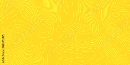 Abstract orange and yellow background vector with a swirling sun pattern and gold motion lines creates a modern light texture design for an artistic technology backdrop illustration. geometric pattern